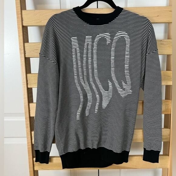 MCQ by Alexander McQueen Striped Sweater oversized XS - Picture 9 of 15